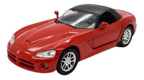 Imagem de Miniatura Dodge Viper Srt 10 2003 Vermelho Metal Welly 1:38