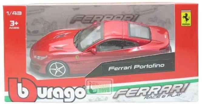 Imagem de Miniatura em Metal - Ferrari Race & Play - Box - 1/43 - Bburago