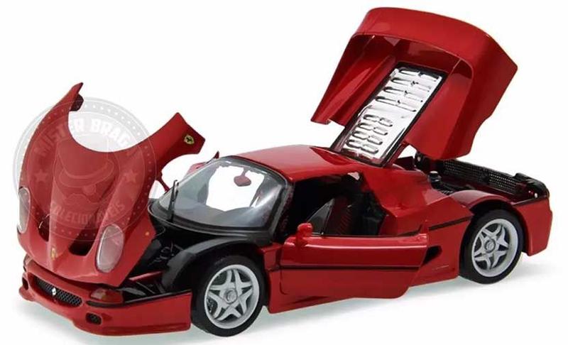 Imagem de Miniatura Ferrari F 50 Vermelha Burago 1/18