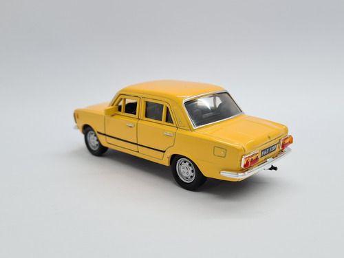 Imagem de Miniatura Fiat 125p Amarelo Metal Welly 1:38