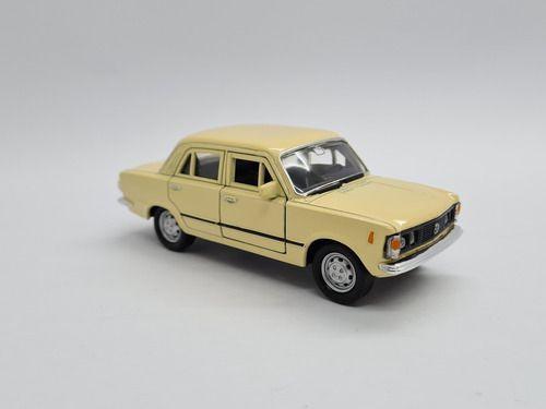 Imagem de Miniatura Fiat 125p Bege Metal Welly 1:38