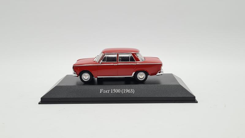 Imagem de Miniatura Fiat 1500 1963 Vermelho Metal 1/43