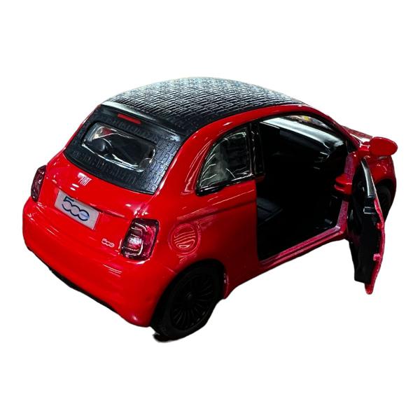 Imagem de Miniatura Fiat 500e Vermelho 1:28