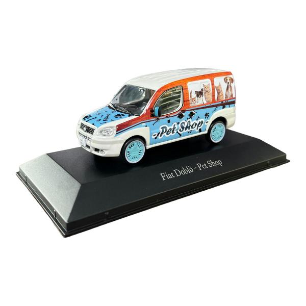 Imagem de Miniatura Fiat Doblô Pet Shop Coleção Serviços 1:43