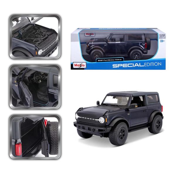 Imagem de Miniatura Ford Bronco Wildtrak - Escala 1:18 - Maisto