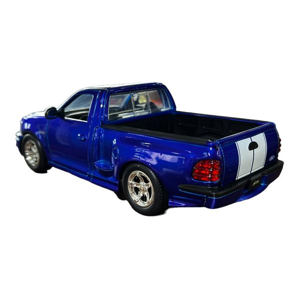 Imagem de Miniatura Ford F150 SVT Lightning Azul Jada Metal 1:24