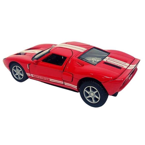 Imagem de Miniatura Ford GT 2006  Kinsmart 1/36 Metal e Fricção Vermelho