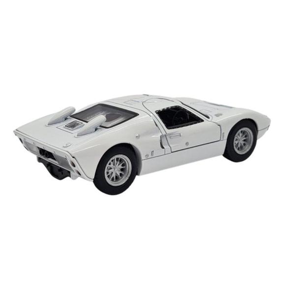 Imagem de Miniatura Ford GT40 MKII 1966 Kinsmart 1/32 Metal e Fricção Branco