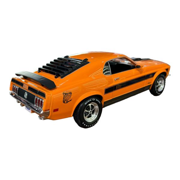 Imagem de Miniatura Ford Mustang Mach 1 1970 Laranja Maisto 1:18