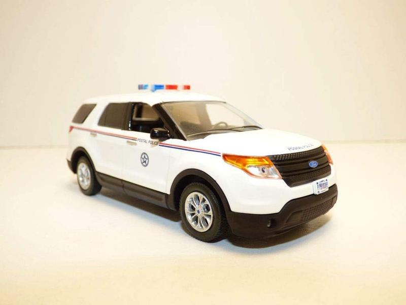 Imagem de Miniatura Ford Postal Polícia Americana 2014 Greenlight 1/43