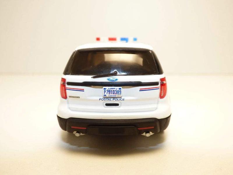 Imagem de Miniatura Ford Postal Polícia Americana 2014 Greenlight 1/43