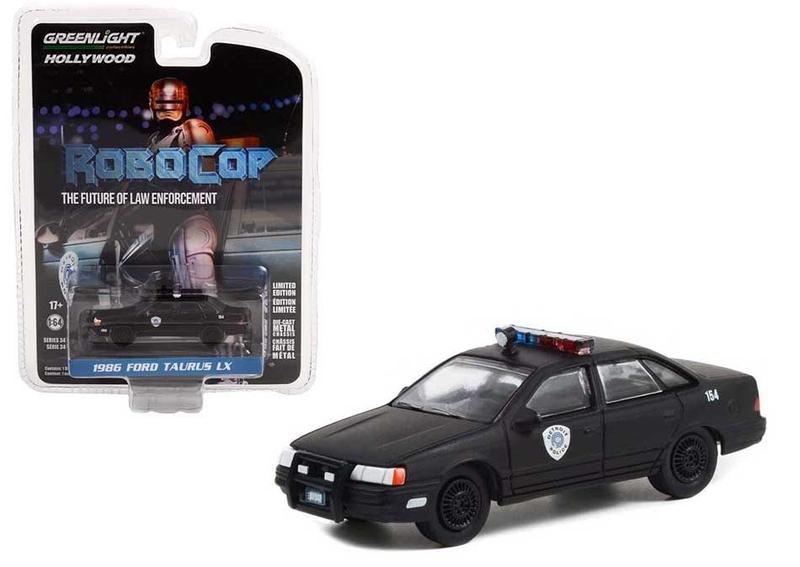 Imagem de Miniatura Ford Taurus Lx 1986 Robocop Greenlight 1/64