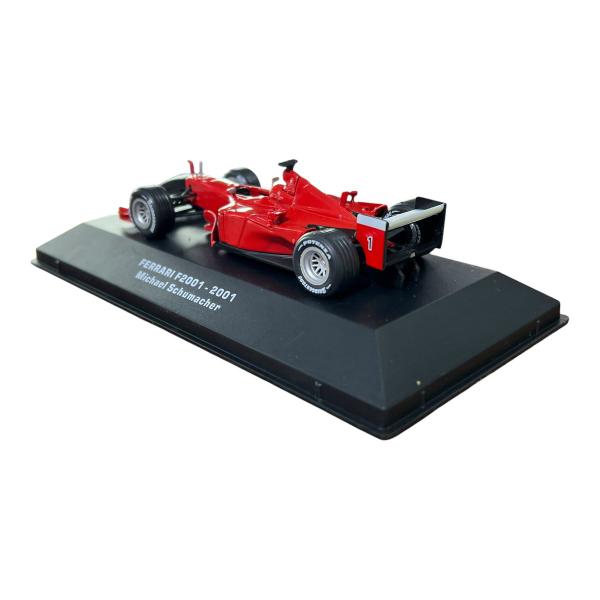 Imagem de Miniatura Fórmula 1 F1 Ferrari F2001 Michael Schumacher 1:43