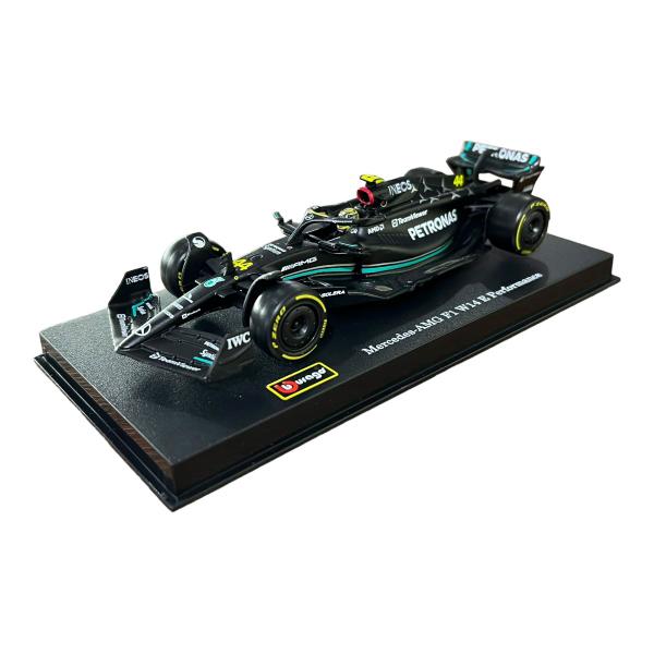 Imagem de Miniatura Fórmula 1 F1 Mercedes AMG W14 Lewis Hamilton 1:43