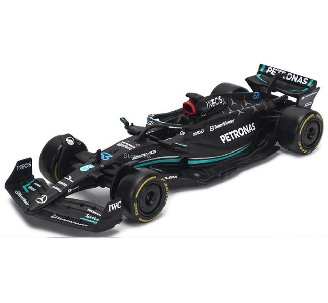 Imagem de Miniatura Fórmula 1 Mercedes AMG F1 W14 E 2023  63 George Russell  Escala 1/43  Bburago