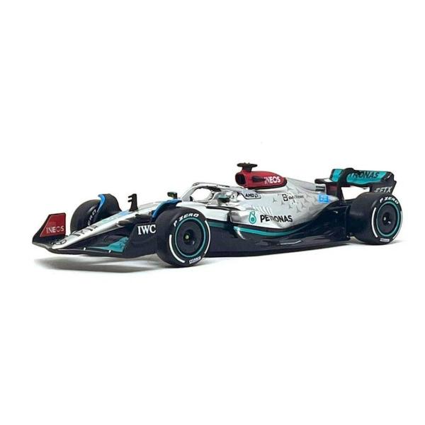 Imagem de Miniatura Fórmula 1 Mercedes Benz W13 63 George Russel 2022 1/43 Bburago 38066