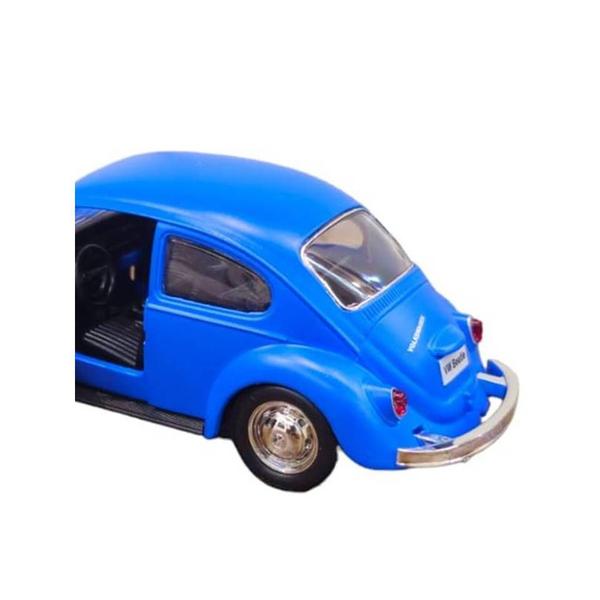 Imagem de Miniatura Fusca 1967 RMZ 1/32 Metal e Fricção Azul Fosco