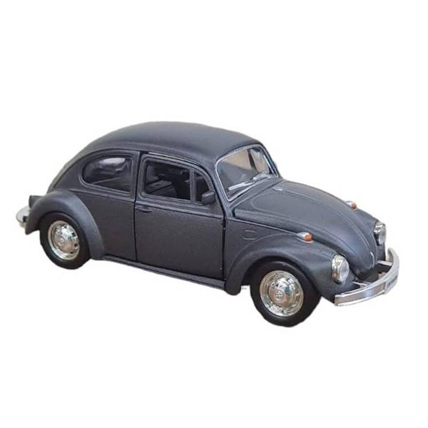 Imagem de Miniatura Fusca 1967 RMZ 1/32 Metal e Fricção Grafite