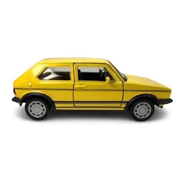 Imagem de Miniatura Golf GTi  Welly 1:18 Metal e Fricção Amarelo