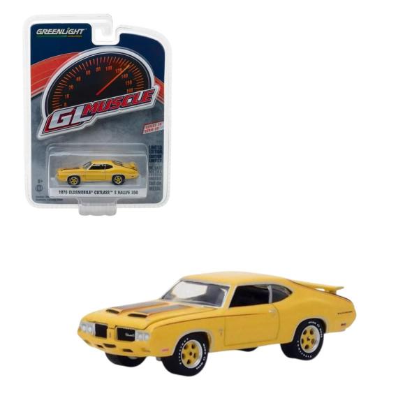 Imagem de Miniatura greenlight - 1970 oldsmobile cutlass s rallye 350 - 13210-c