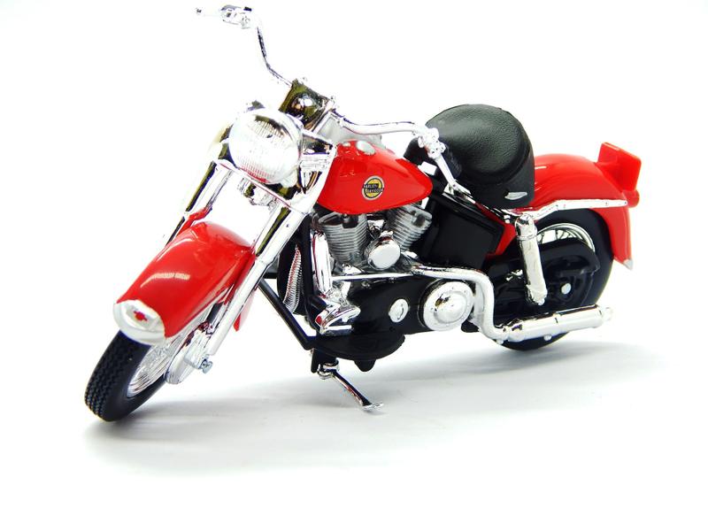 Imagem de Miniatura Harley Davidson 1/18 Série 33 Flh Duo Glid 1958 Maisto 31360