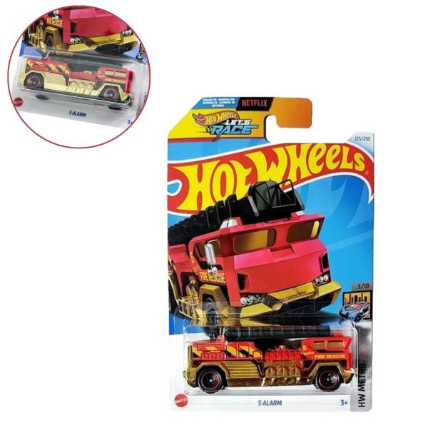 Imagem de Miniatura hot wheels - 5 alarm - htb15 - 125/250 