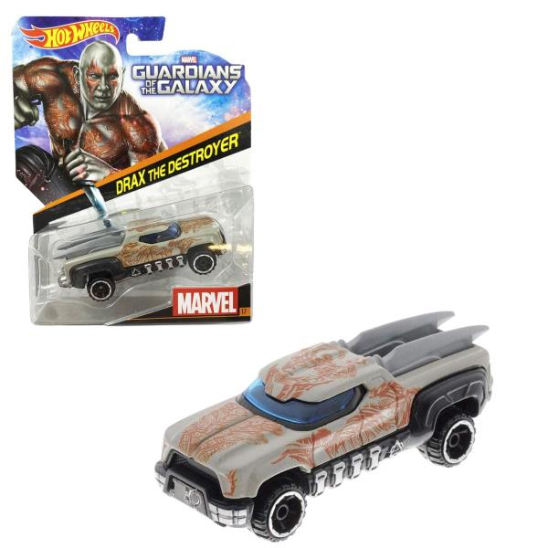 Imagem de Miniatura hot wheels marvel drax the destroyer 17 bdm71 