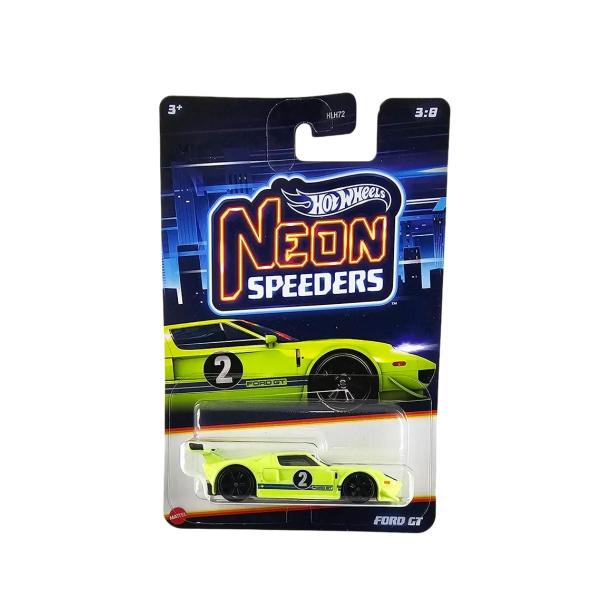 Imagem de Miniatura hot wheels neon speeders - ford gt 3/8 hlh72 