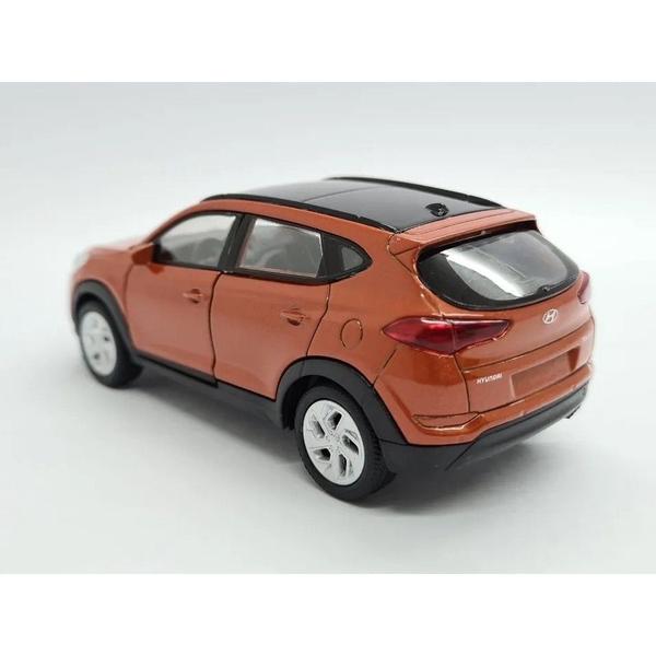 Imagem de Miniatura Hyundai Nova Tucson Welly 1/38 Metal e Fricção Laranja