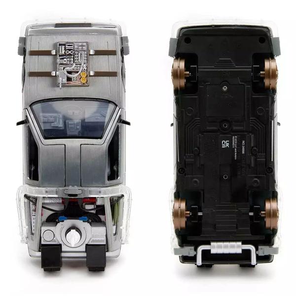 Imagem de Miniatura Jada De Volta para o Futuro 3 DeLorean Time Machine Railroad 1/24 c/ Luz Die-Cast