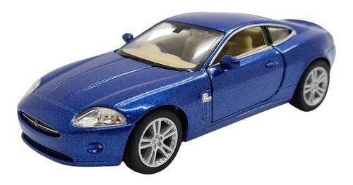 Imagem de Miniatura Jaguar Xk Coupe Azul Metal 1:38