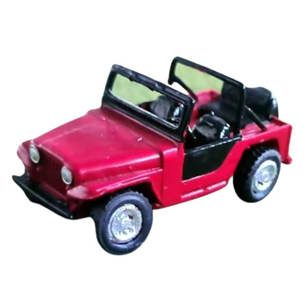 Imagem de Miniatura Jipe Willys Mod.11 Vermelho 1:87 HO Dio Studios 87316