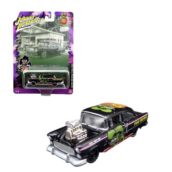 Imagem de Miniatura johnny lightning - rat fink 1955 chevy 2-door sedan