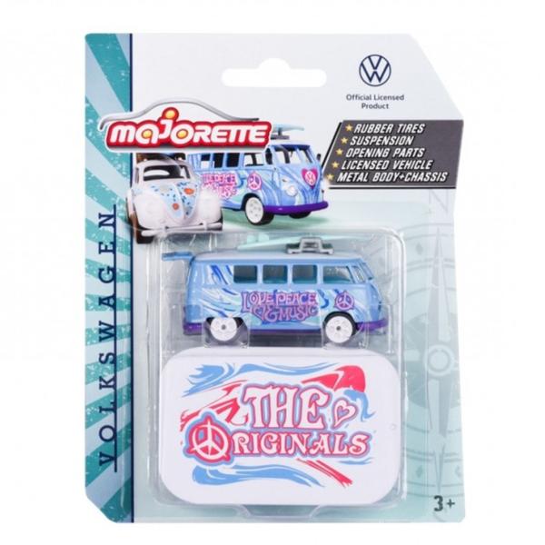 Imagem de Miniatura Kombi Love Peace Deluxe Cars 1/64 Majorette