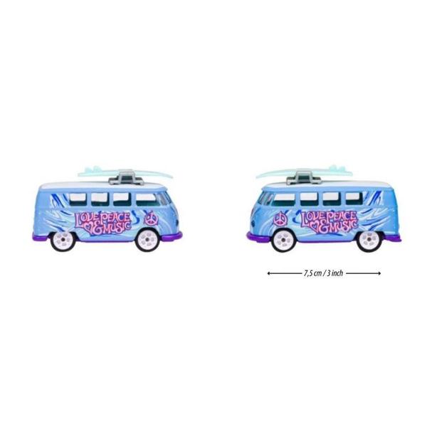 Imagem de Miniatura Kombi Love Peace Deluxe Cars 1/64 Majorette