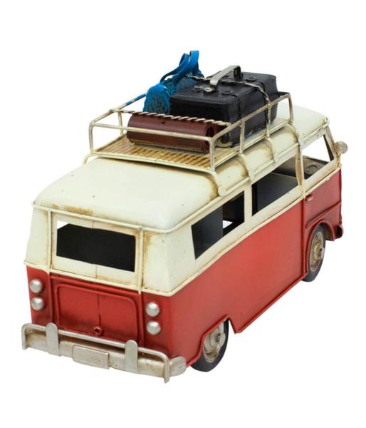 Imagem de Miniatura Kombi Vermelho Porta Retrato 11x16.5x7cm - Retrô - Tudo em Caixa