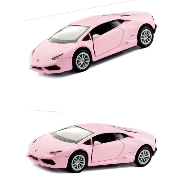 Imagem de Miniatura Lambor Huracán LP610-4 RMZ 1:36 Metal e Fricção Rosa