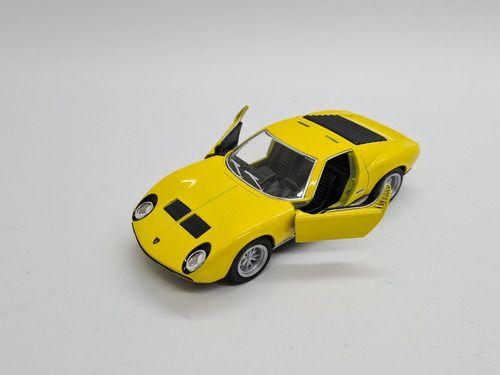 Imagem de Miniatura Lamborg. Miura P400 Sv 1971 Amarelo 1:34