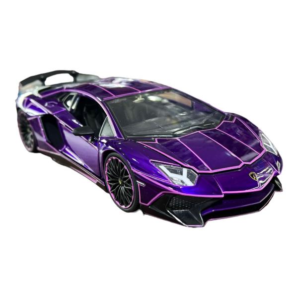 Imagem de Miniatura Lamborghini Aventador SV Pink Slips Jada 1:24