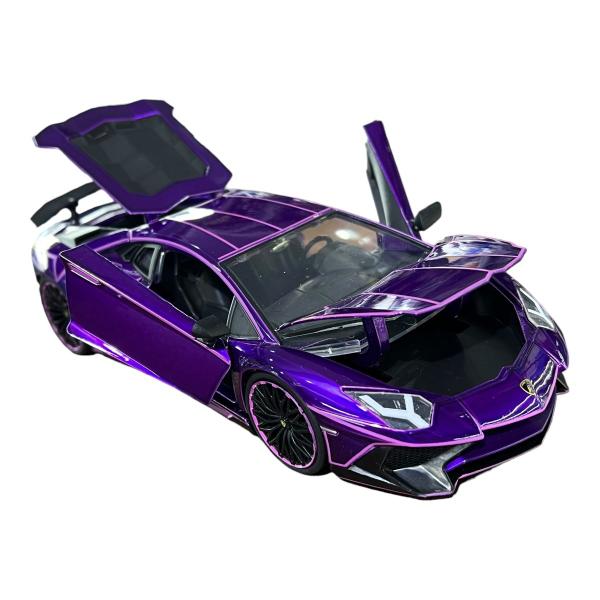 Imagem de Miniatura Lamborghini Aventador SV Pink Slips Jada 1:24