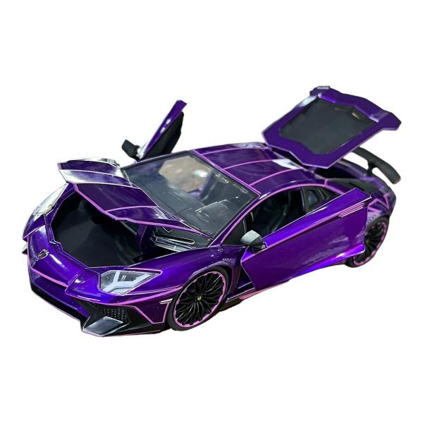 Imagem de Miniatura Lamborghini Aventador SV Pink Slips Jada 1:24