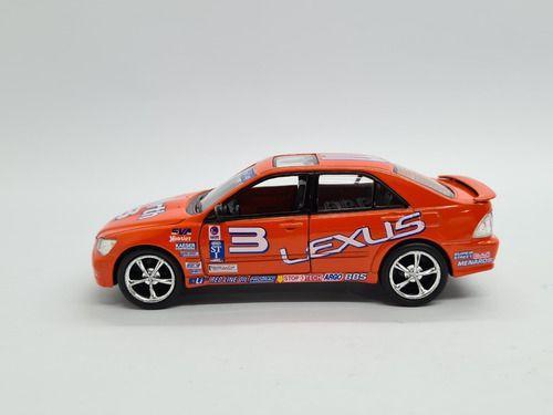 Imagem de Miniatura Lexus Is 300 Laranja Metal 1:36