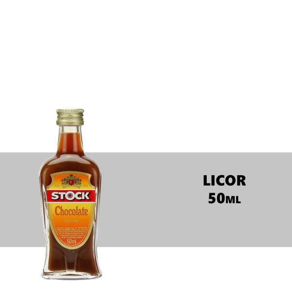 Imagem de Miniatura Licor de Chocolate Stock Chocolate 50ml 12un