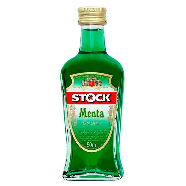 Imagem de Miniatura licor menta stock 50ml