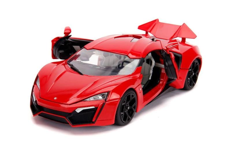 Imagem de Miniatura Lykan Hypersport C/ Boneco Dom Fast Furios 1/18 Jada 31140