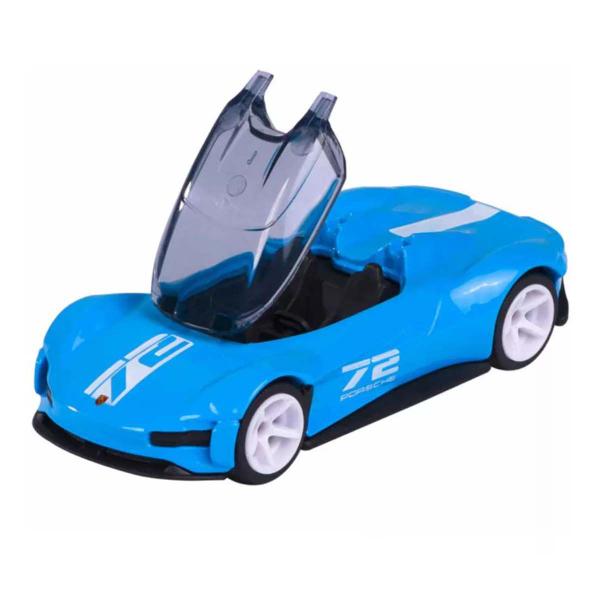 Imagem de Miniatura Majorette Deluxe Porsche Vision Gran Turismo 72 1/64 Metal Azul