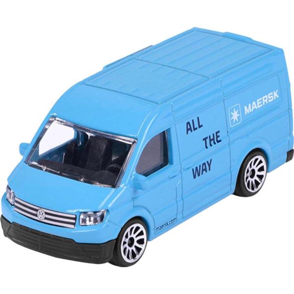 Imagem de Miniatura Majorette Logistic Maersk Volkswagen Crafter + Aviao Air Cargo 1/64