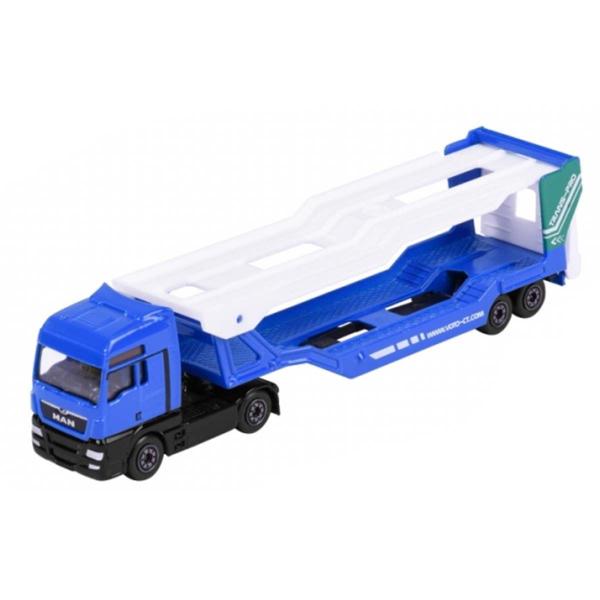 Imagem de Miniatura Majorette MAN TGX XXL Caminhão Cegonha Transporte de Carros 1/64