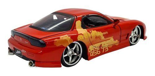 Imagem de Miniatura Mazda Rx7 Velozes E Furiosos 1:24 Jada