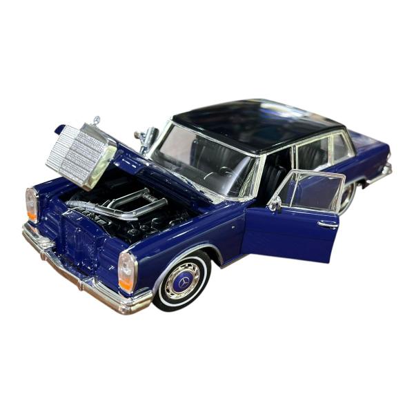 Imagem de Miniatura Mercedes Benz 600 1963 Azul Metal 1:24